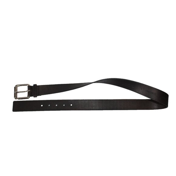 MICHAEL KORS MEN CHOCOLATE BROWN BELT SILVER BUCKLE LARGE - Picture 5 of 9